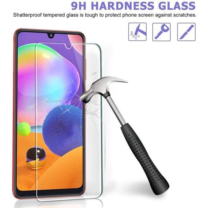 Verre Trempé - LittleMonkey - Samsung Galaxy A31 - 9H Dureté - Anti-Rayures - Haute Définition