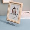 Clear Acrylic Photo Frame Stand Foldable Display Holder for 5 Inch Pictures