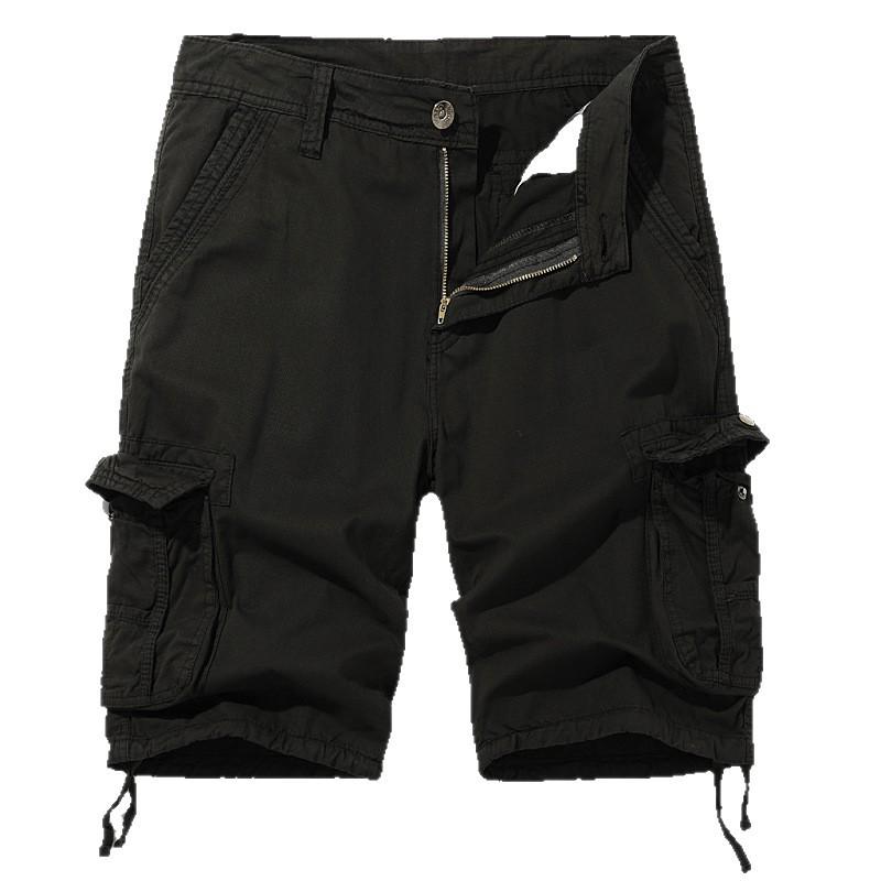 2025 Summer Plus Size Multi-Color Camouflage Cargo Shorts with Multi-Pockets