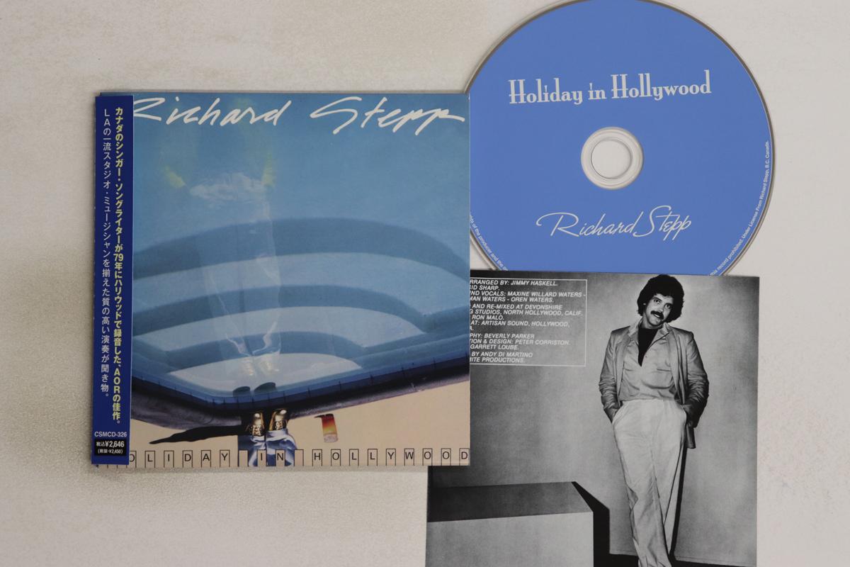

CD RICHARD STEPP - Holiday In Hollywood CSMCD326 CREOLE STREAM M 2014 Japan Obi Rock Used