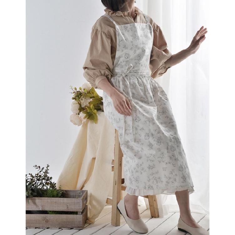Grembiule da Cucina in Cotone con Stampe, Morbido Grembiule da Cucina, Essenziale per la Cucina Domestica e la Ristorazione Professionale