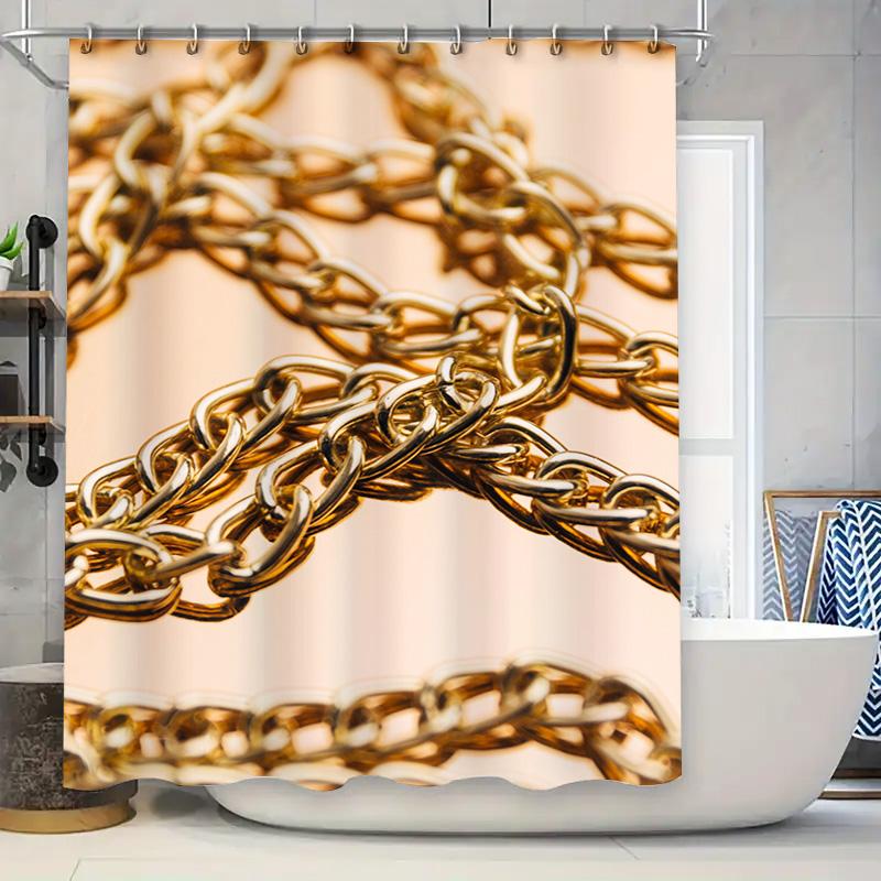 

Brightly Colored Dog Print Shower Curtain Waterproof Fabric Decorative Bathroom Accessories for Home Decoration 90x180cm