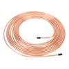 3 16inx25Ft Brake Line Tubing Kit Alloy Flexible Brake Line Replacement Coil Roll and Fitting Kit for Vehicle