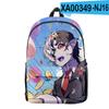 Classic Peculiar Novelty Cool Ranboo Pupil Bookbag Notebook Backpacks 3D Print Oxford Waterproof Boys/Girls Travel Backpacks