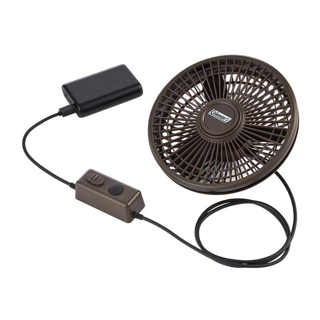 Coleman Reversible Fan Ventilation for Camping, Outdoors, and Tents, Electric Fan for Ventilation and Cooling, Comfortable Circulation