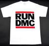 Unisex gömlek Pamuklu Oversize Büyük Beden RUN DMC JAM MASTER JAY Tişört Retro Logo Hip Hop Rap Rock Beyaz Erkekler#039;Yeni