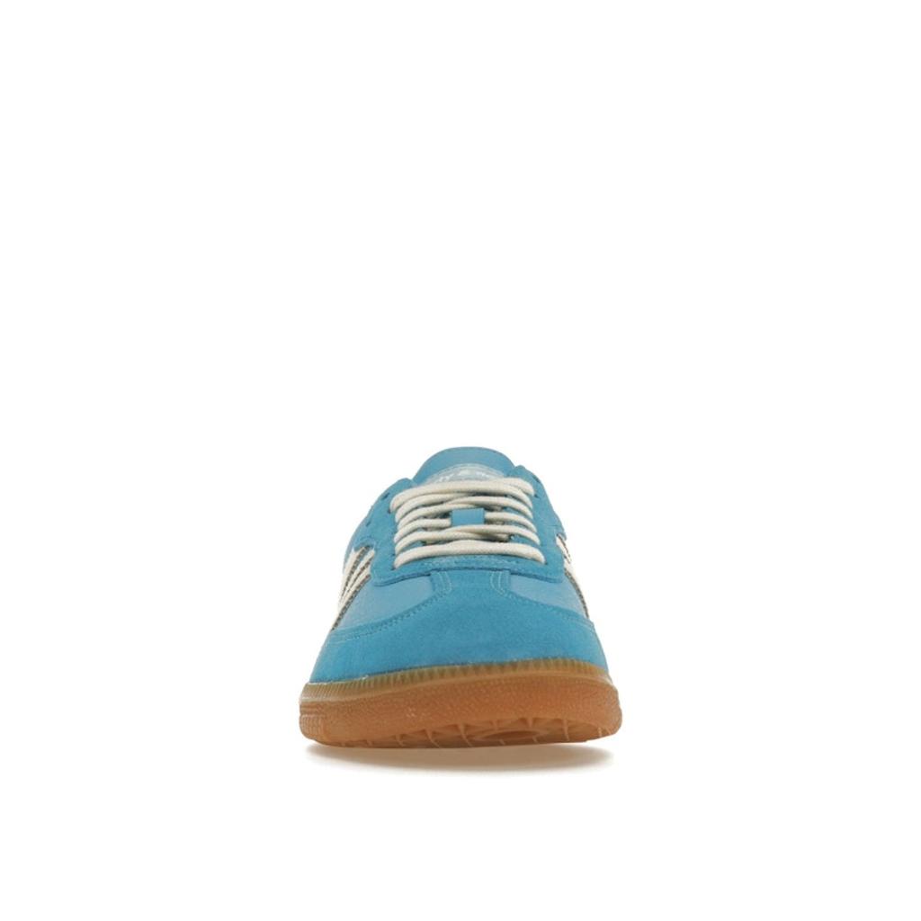 Sporty & Rich X Adidas Samba OG Blue Rush Unisex Sneakers Cream-White Gum IE6975