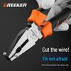 Green Forest 8-Inch Multi-Function Wire Cutters & Pliers – Industrial-Grade Hand Tool for Electricians