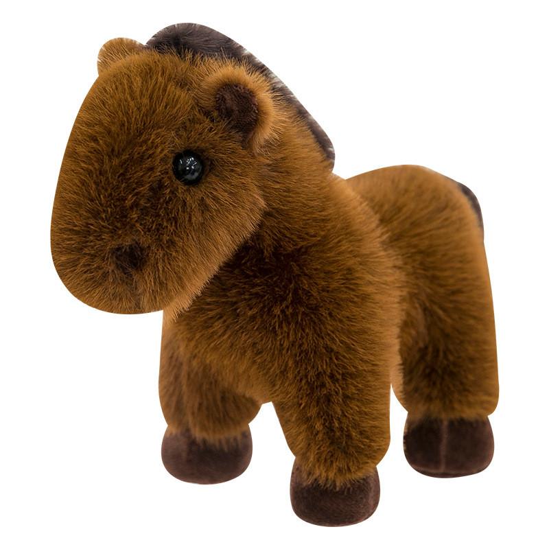 Traditionelles Plüschtier zum Jahr des Pferdes mit PP-Baumwollfüllung für Geschenk und Sammlung