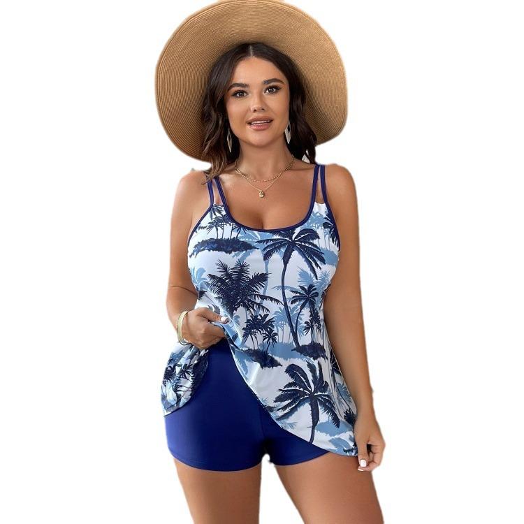 European & American Sexy Printed Bikini - New Hot-Selling Women's Swimsuit TK043