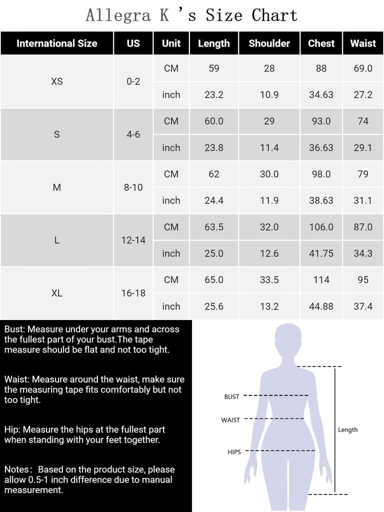 Allegra K Sleeveless Sweater Top with and Size XL Women's V-Neck Tie-Waist, Black,