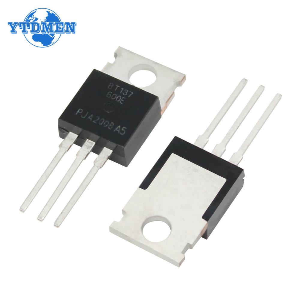 5PCS TRIAC Thyristors BT137-600E BT151-500R  TO-220 BT137 BT151 Transistor Kit