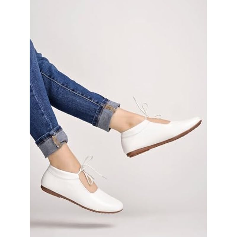 Shoetopia Girls Priya White Dress Shoe - 6 Uk (Girls-Priya-White) 6 UK белый