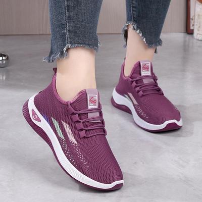 Women's Knit Sneakers Casual Shoes Breathable Shoes Running Shoes for Spring and Summer