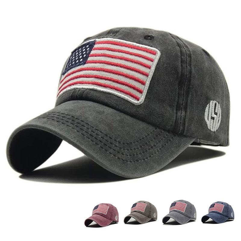 Usa American Flag Patch Hat Military Tactical Operator Detachable Baseball Cap