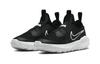 Nike Flex Runner 2 Synthetic Leather Slip Resistant Cushioning Abrasion Resistant Low Top Kids' Running Shoes Black DJ6040-002