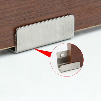 Silver Corner Brackets Stainless Steel U-shape Rust-proof