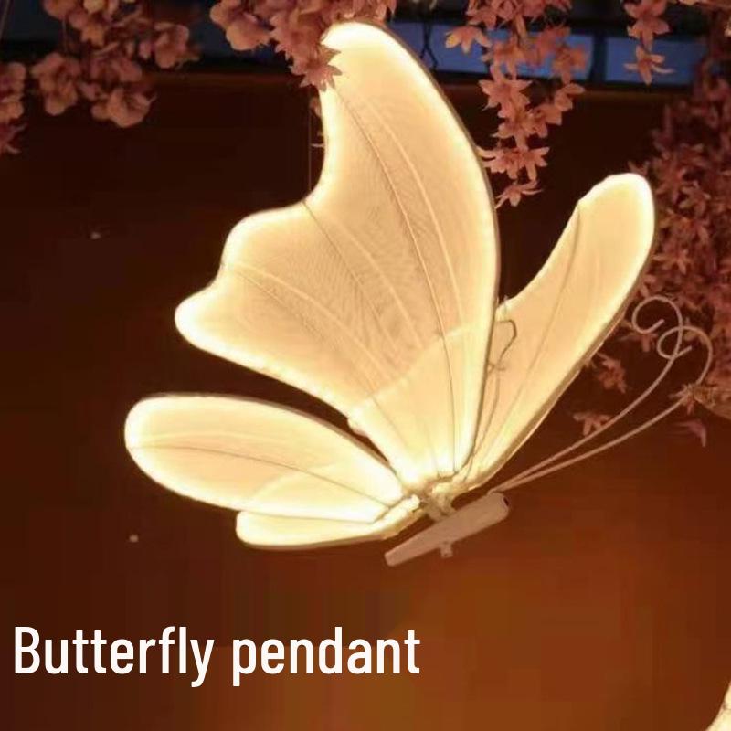 2025 Wedding Props: Butterfly Ceiling Decoration for Stage, Path, and Table