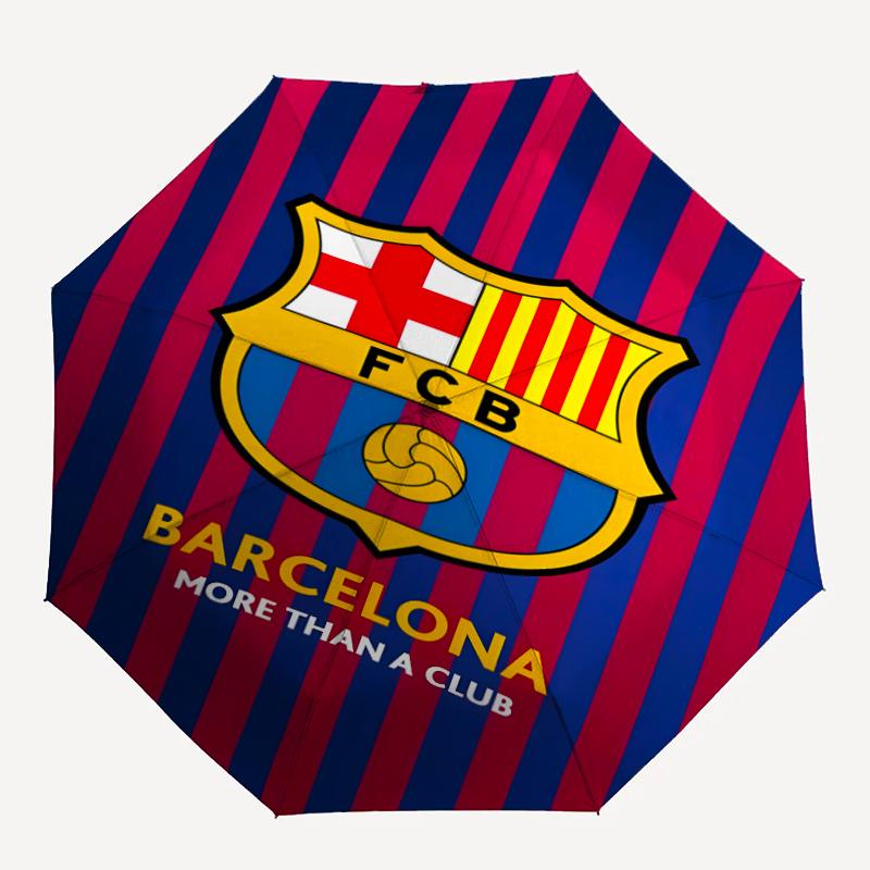 1pc Football Team (79) Umbrella, Sun Protection, And UV Shielding. It Has Eight Sturdy Ribs for Outdoor Use And Perfect Gift