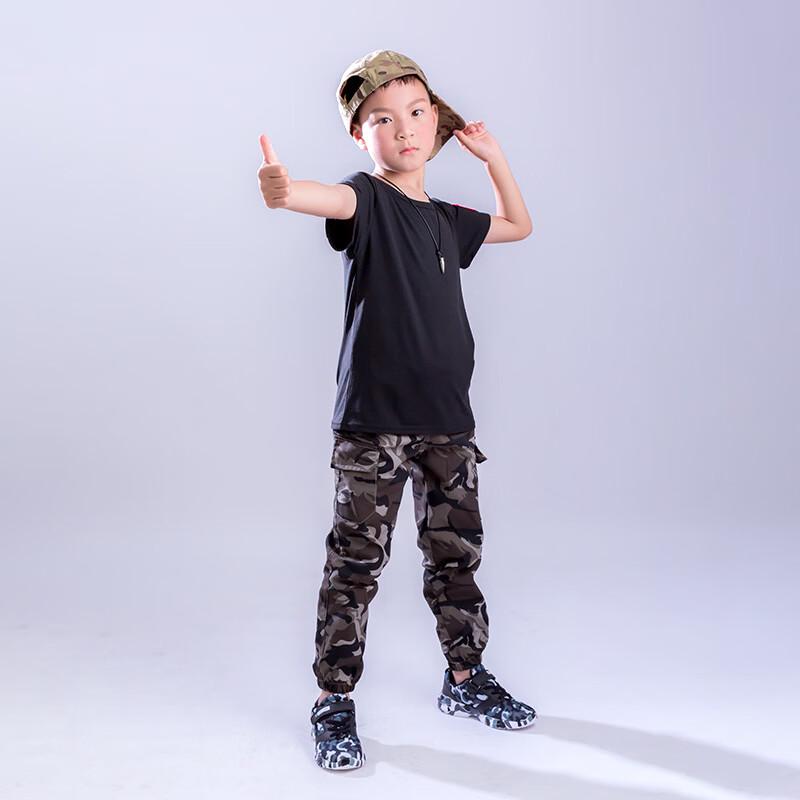 Детский камуфляжный тренировочный костюм 150
