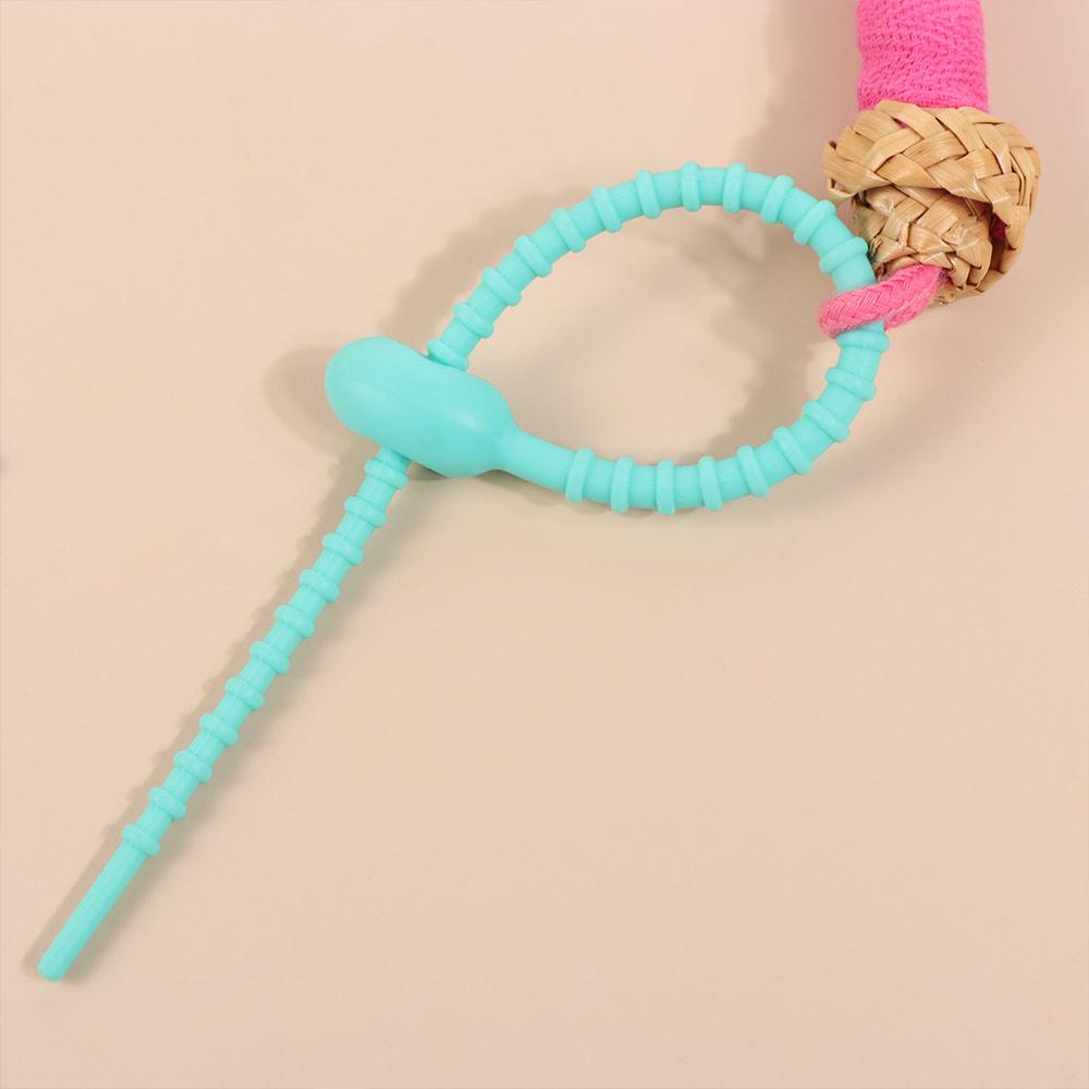 Handmade Hand Cranked Fan Handheld Summer Cooling Fan Compact Cute Woven Fan  Summer Use