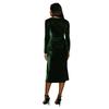 Principles Womens/Ladies Velvet Asymmetric Cut Out Midaxi Dress