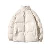 Winter Casual Simple Solid Color Thickened Cotton-padded Clothes Loose Version Cotton-padded Clothes Stand-up Collar Cotton-padded Clothes