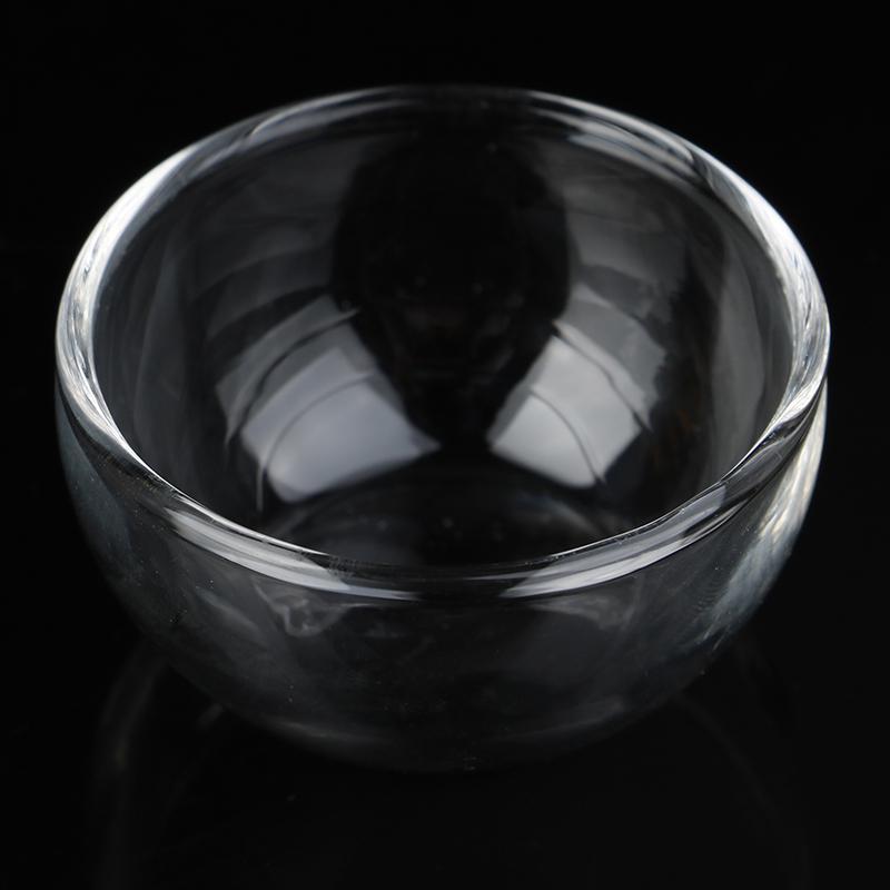 1/12 Dollhouse Miniature Accessories Glass Soup Plate Simulation Dish Toy