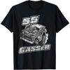 55 Gasser Vintage Distressed Look Hot Rod T-Shirt T-Shirt