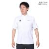 DESCENTE SUNSCREEN Logo Jacquard POLO WH L