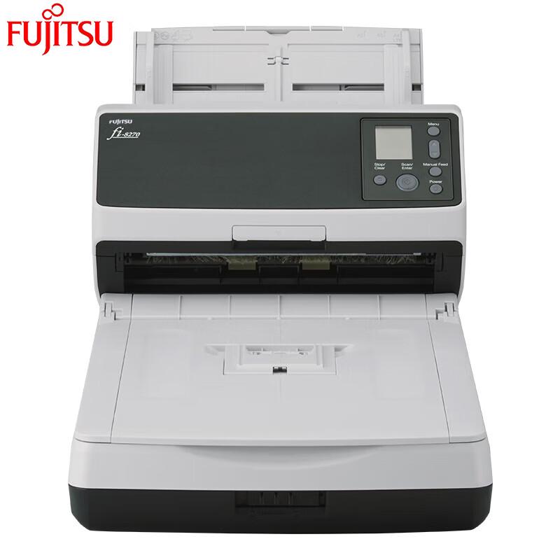 Fujitsu FI-8270 A4 Flatbed & ADF Document Scanner CN Plug (adapter Included)