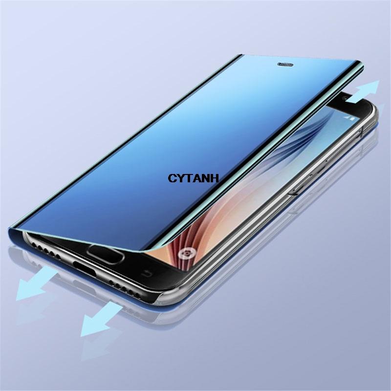 Luxus Smart Mirror Flip Case Für Honor Magic6 Lite X9B X7B X8B Für Honor X8 5G X9A X7 70 50 Magic 5 6 Leder Ständer Handyhülle