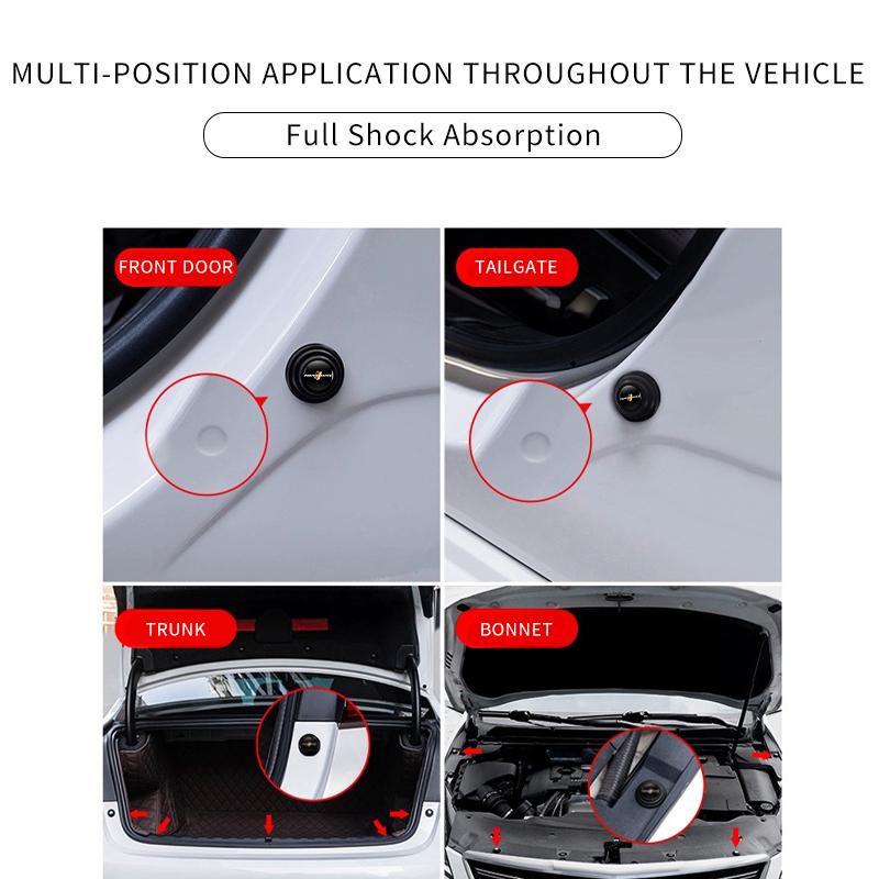 2025 Hot Car Door Shock Absorber Stickers Soundproof For BMW X1 X2 X3 X4 X5 X6 X7 E46 E71 F16 G06 E70 E53 F15 G05 E84 F48 E83 F2