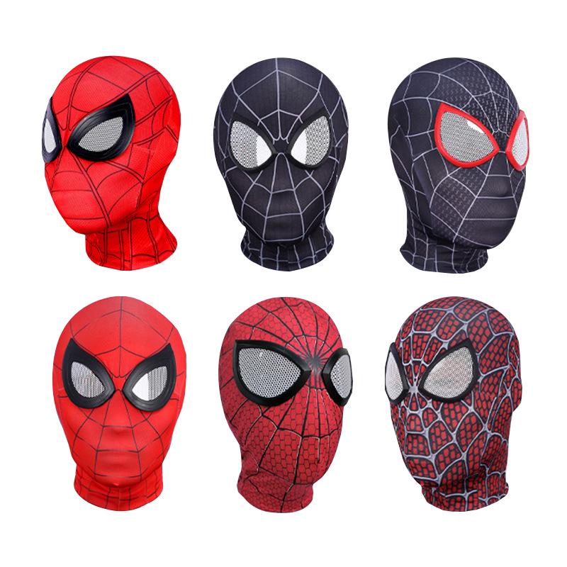 Cross-Border Spiderman Halloween Mask for Adults & Kids – Cute, Funny, Disco-Inspired Headgear