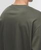 MUSINSA STANDARD Silket Relaxed Crew Neck Long Sleeve T-Shirt [Dusty Khaki]
