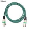 Audio Cable Shielded Anti-interference 100/180cm 3Pin XLR Male to Female Microphone AUX Cord for Mixer