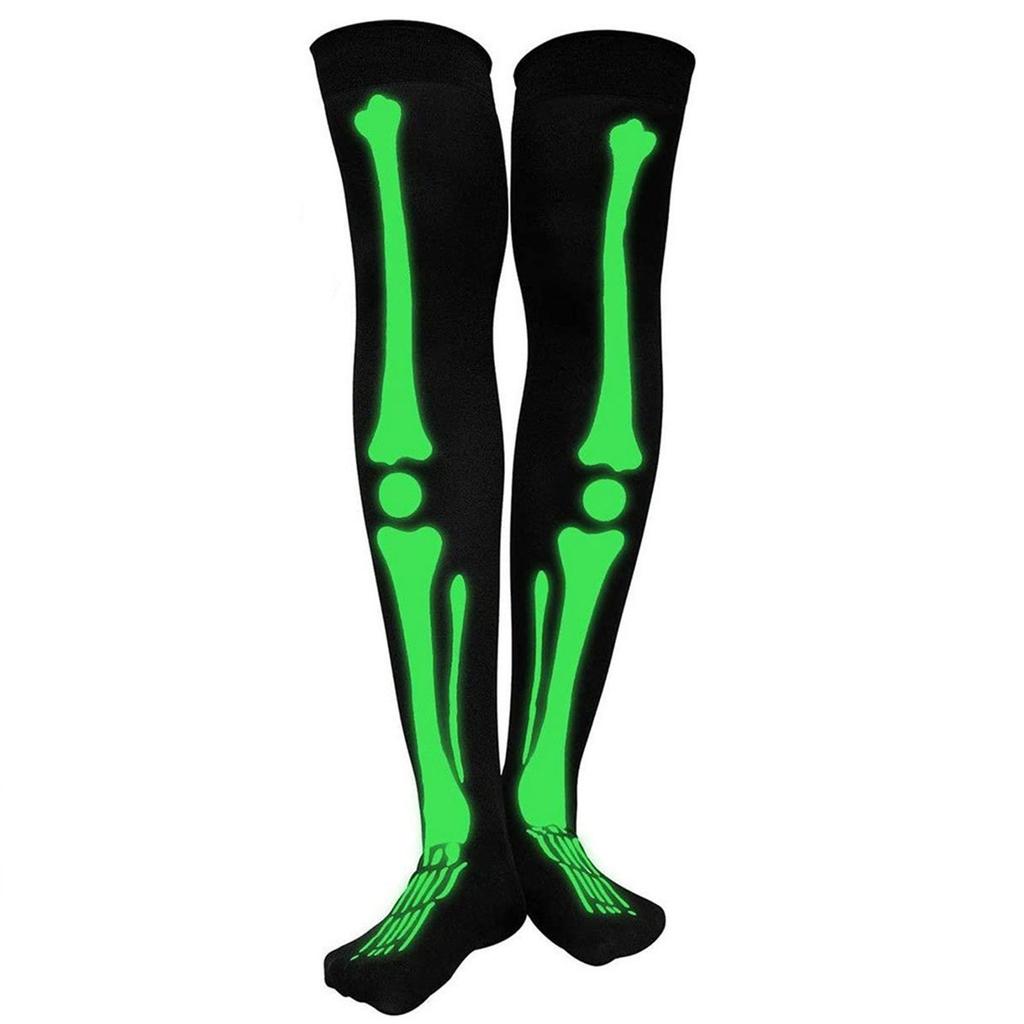 Skeleton Gloves Stockings Halloween Costume For Costume Role Play Accessories