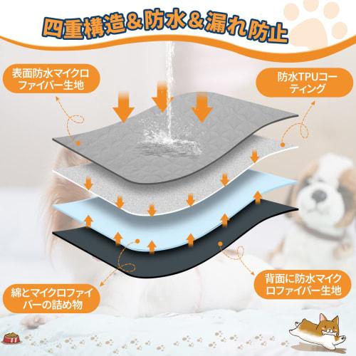 LOOBANI Waterproof Bed Cover for Beds and Sofas, Single and Double Sizes, Waterproof Bedspread for Dogs and Cats, Leak-Proof, Double-Sided, Reusable,