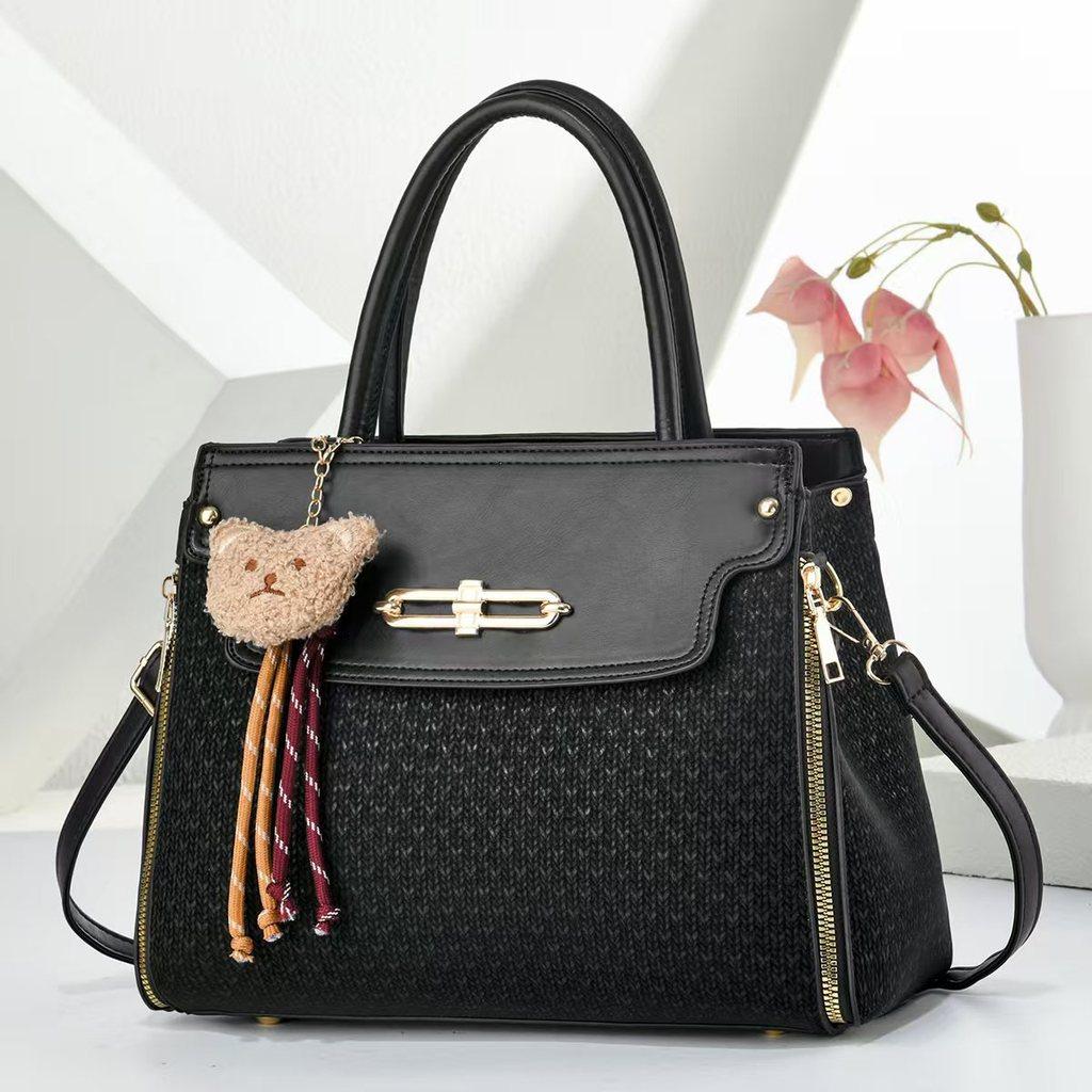 Pu Bag For Women Large Capacity With Zipper Closure For Daily Use