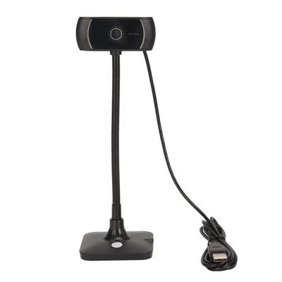 C185 HD Webcam Noise Reduction 60 Degree View 360 Degree Rotation 30 Fps Webcam for Video Live