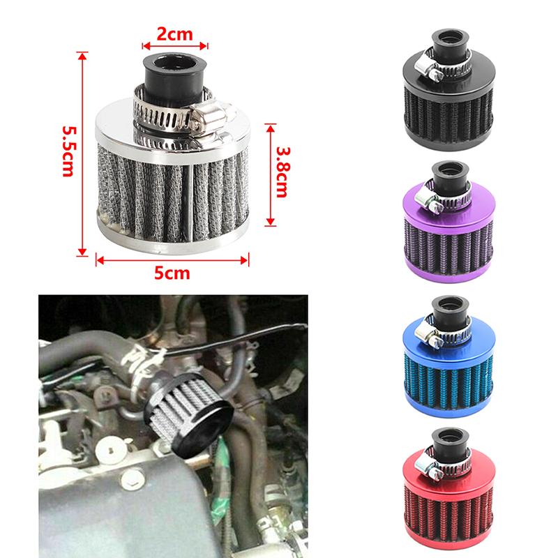 Filtru de Aer Universal Mic 12Mm Motocicletă Turbo Racing Debit Mare Admisie Aer Rece Filtru Cap Ciupercă Accesorii Auto