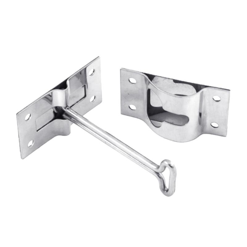 Stainless Steel Heavy-duty Capacity T-Style Entry Door Catch Holder for RV