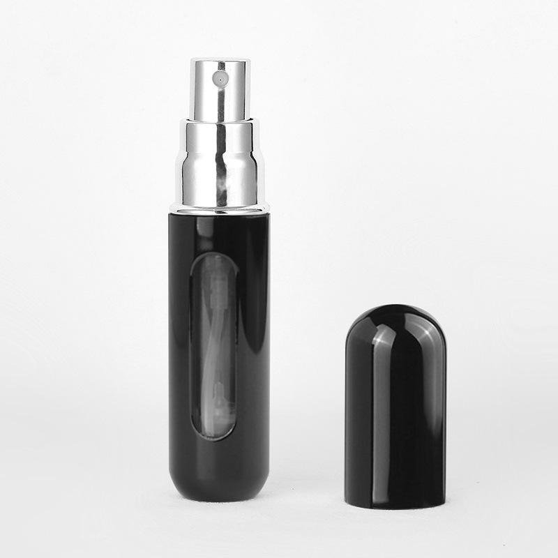 Candy Color Mini Travel Portable Bottom Filling Perfume Bottle Liquid Sub-Bottling Fine Mist Spray Refillable Jar Empty Cosmetic