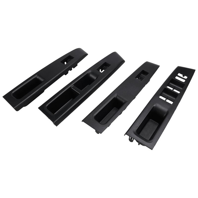 RHD For Toyota Vitz 2010 - 2014 Window Lift Control Switch Protection Cover Panel Frame 74231-52630-C0,74232-52570-C0 чёрный