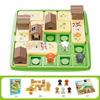 Children Logical Thinking Training Board Game Dog Maze Puzzles Travel Activities Games Parent-Child Interactive Educational Toys