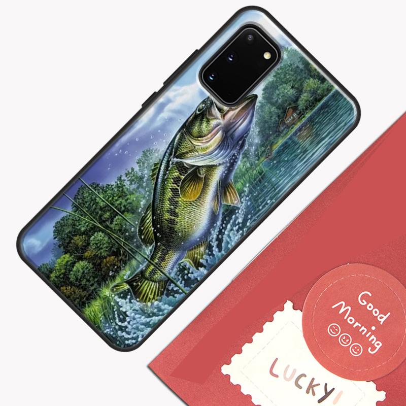 Bassangelköder Haken Tackle Handyhülle Für Samsung Galaxy S24 S26 Ultra S20 S21 S22 S23 S25 Plus S10 S25 FE Schutzhülle
