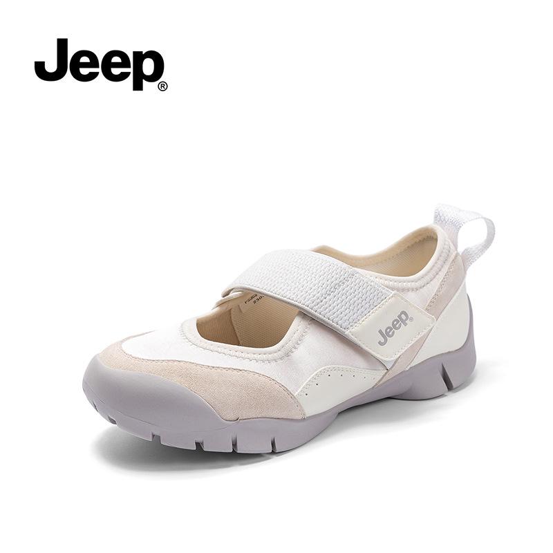 Jeep Damskor 2025 Sommar Mary Jane Loafers: Mångsidiga Casual Mockasiner