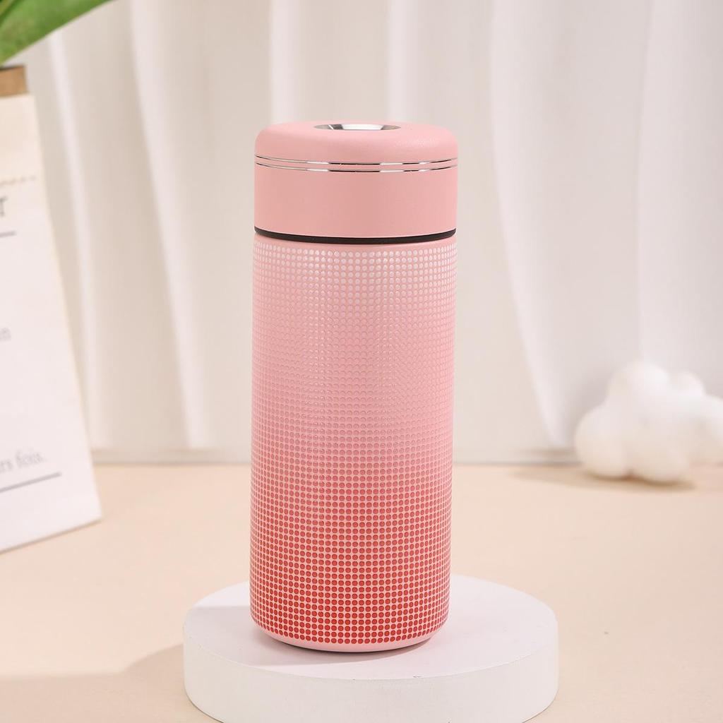 Compact 316 Stainless Steel 5D Embossed Mini Thermos Cup