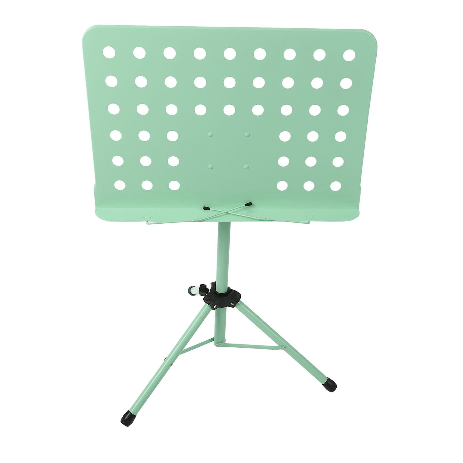 

Портативна складана підставка для нот, професійна підставка для музичних книг з підйомним механізмом для гітари, скрипки, зелена зелений