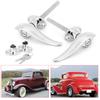 Paslanmaz Çelik Araba Dış Kilitlenebilir Kapı Kolları Ford 3 Pencere Coupe 19321934 için Uygundur